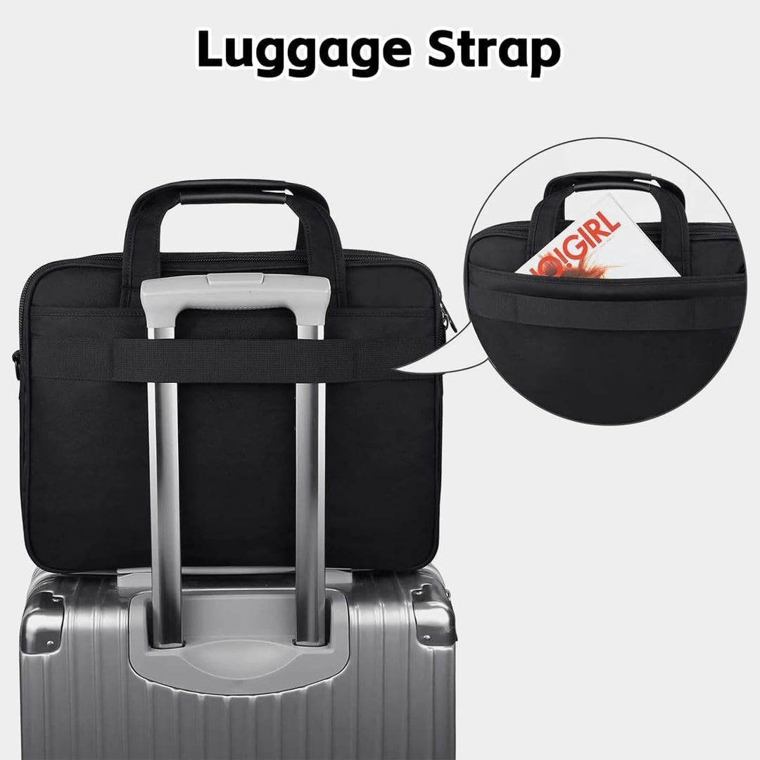 MATEIN Laptoptasche 17,3 Zoll, Gross Laptop Tasche 17 Zoll Aktentasche Herren Wasserdicht Arbeitstas