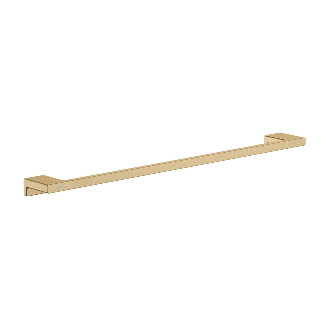 hansgrohe Handtuchstange AddStoris, Badetuchhalter 64.8cm, Handtuchhalter, Brushed Bronze 648mm Einz