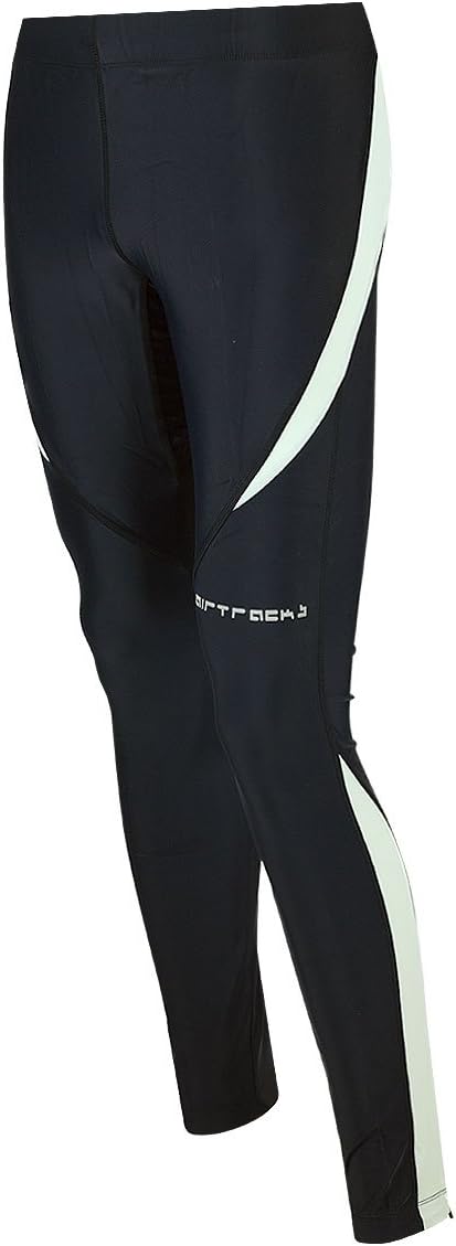 Airtracks Damen Funktions Laufhose Lang Pro - Running Tight - Kompression - Atmungsaktiv- Reflektore