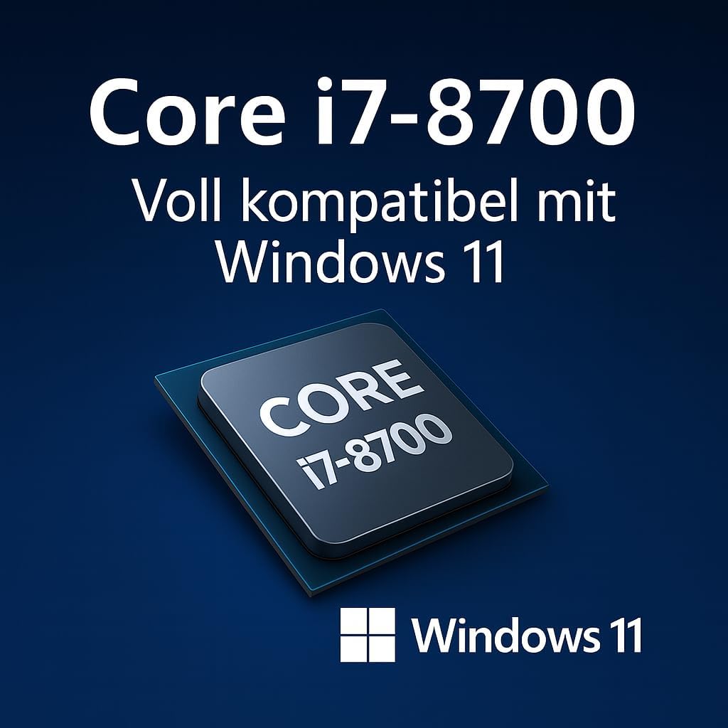 Lenovo ThinkCentre M720S Intel i7 8700 12-Thread 4.60 GHz Business Office Multimedia Computer mit 3