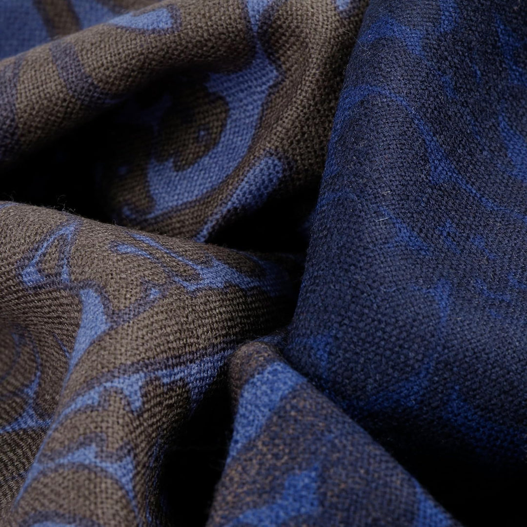 Stetson Treavo Wool Schal Wollschal Winterschal Herren/Damen - mit Fransen Frühling-Sommer Herbst-Wi