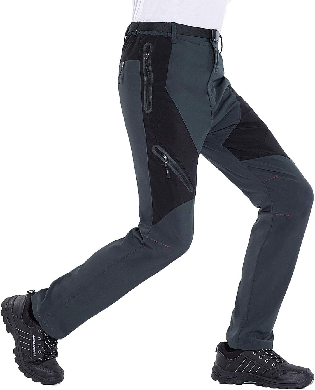 LUI SUI Herren Outdoor Wanderhose Leichte Winddichte Atmungsaktive Wanderhose für Frühling Sommer He