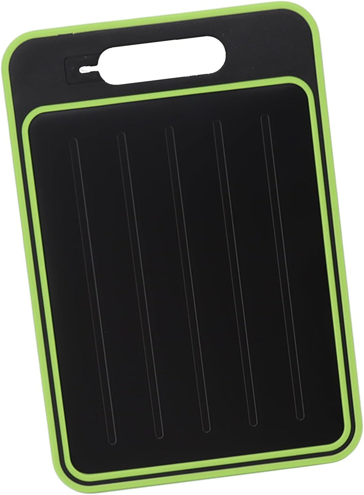 4-in-1-Auftautablett, Schneidebrett, Doppelseitiges Schneidebrett, Auftauplatte mit Spitzer Zum Auft