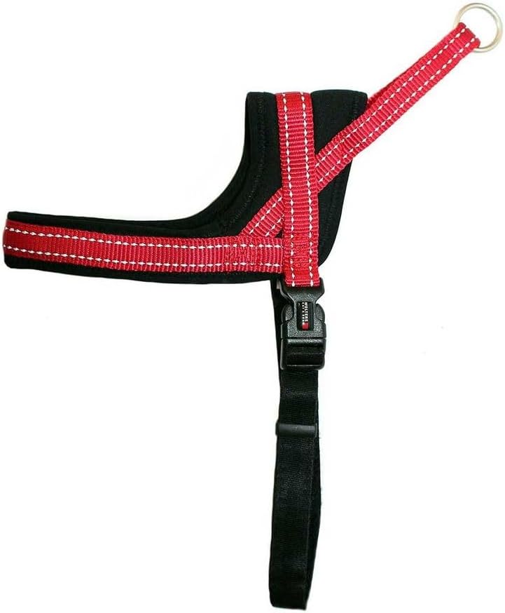 Hundegeschirr Soft & Safe reflektierend, Gr.-1: 28-35cm cayenne/schwarz 28 - 35 cm cayenne/schwarz,