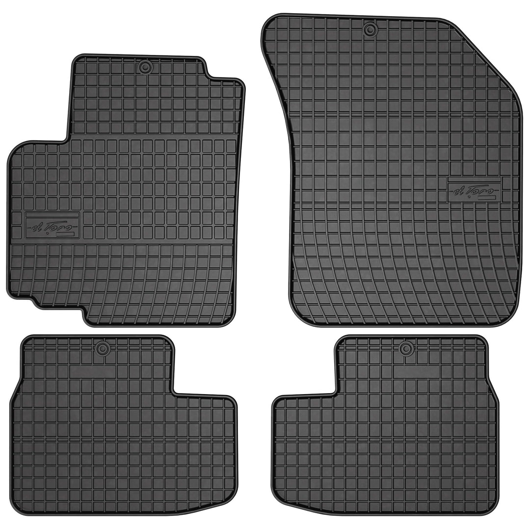 M MOTOS Gummimatten Auto Fussmatte passt für Opel Agila B 2008-2014 Verbessern Sie Ihren Reisekomfor
