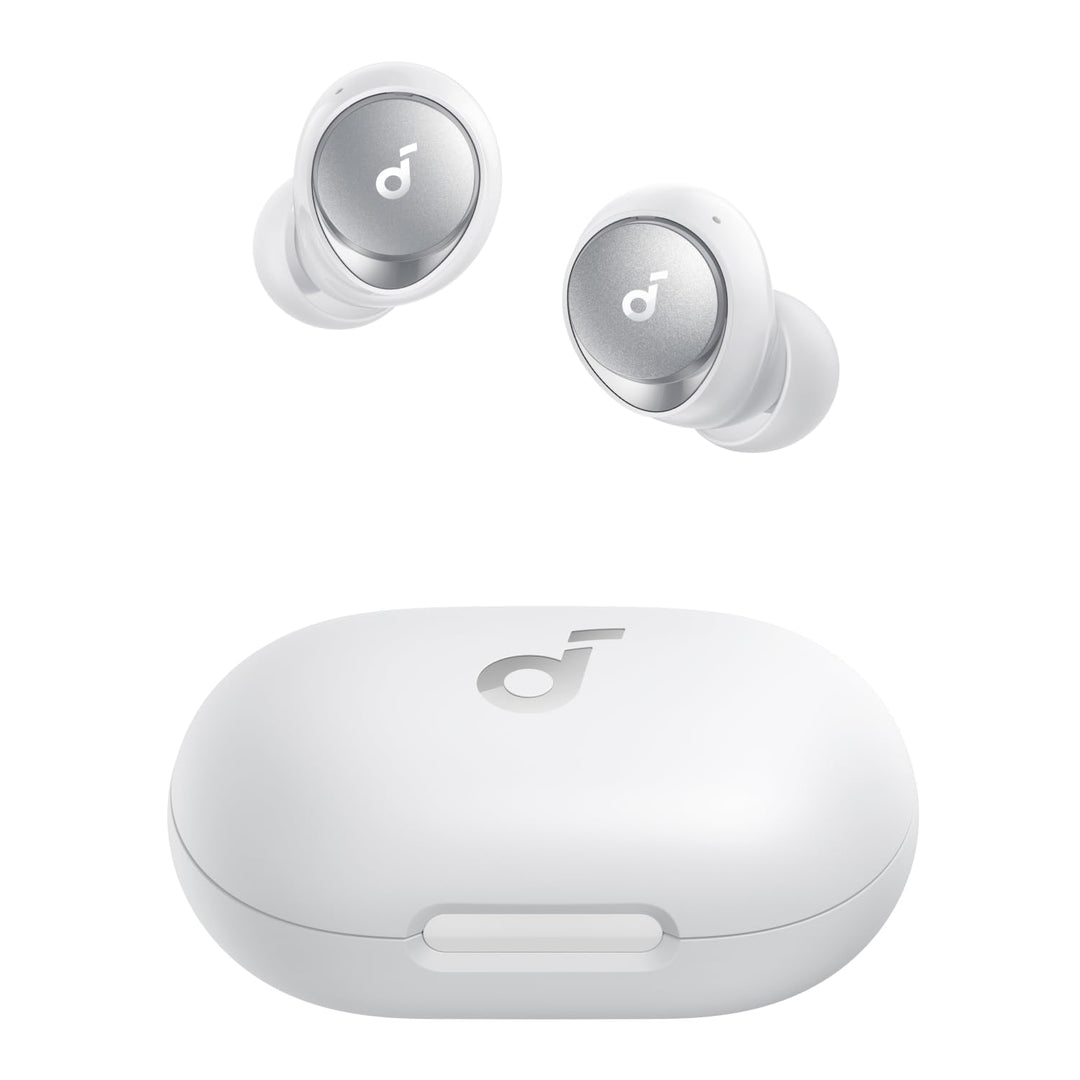 soundcore Anker Space A40, Kopfhörer kabellos, Automatische Geräuschunterdrückung bis 98%, 50h Wiede