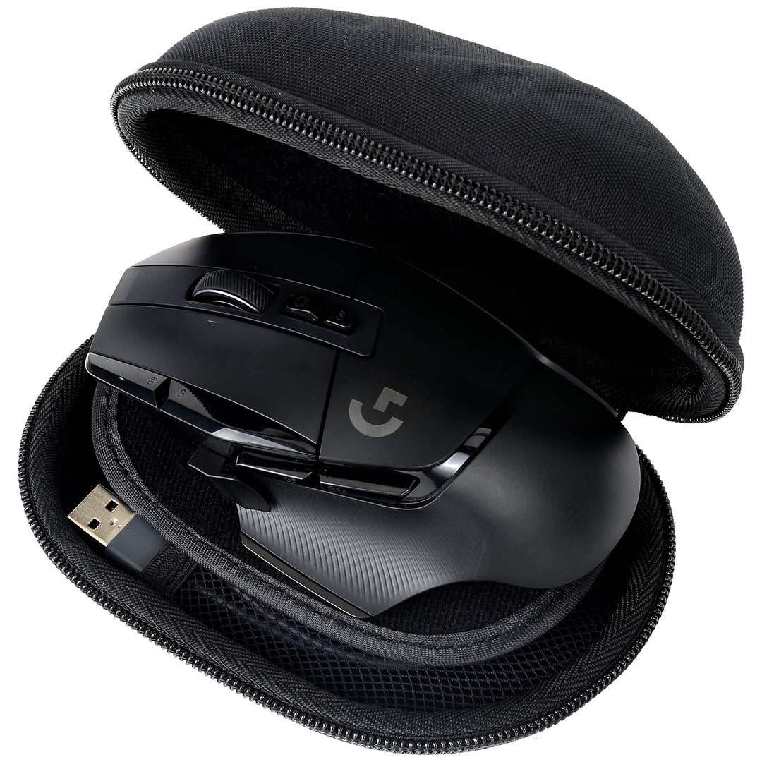 co2CREA case Harte reiseschutzhülle Etui Tasche für Logitech G G309 / G502 Hero/G G502 X Plus Kabell