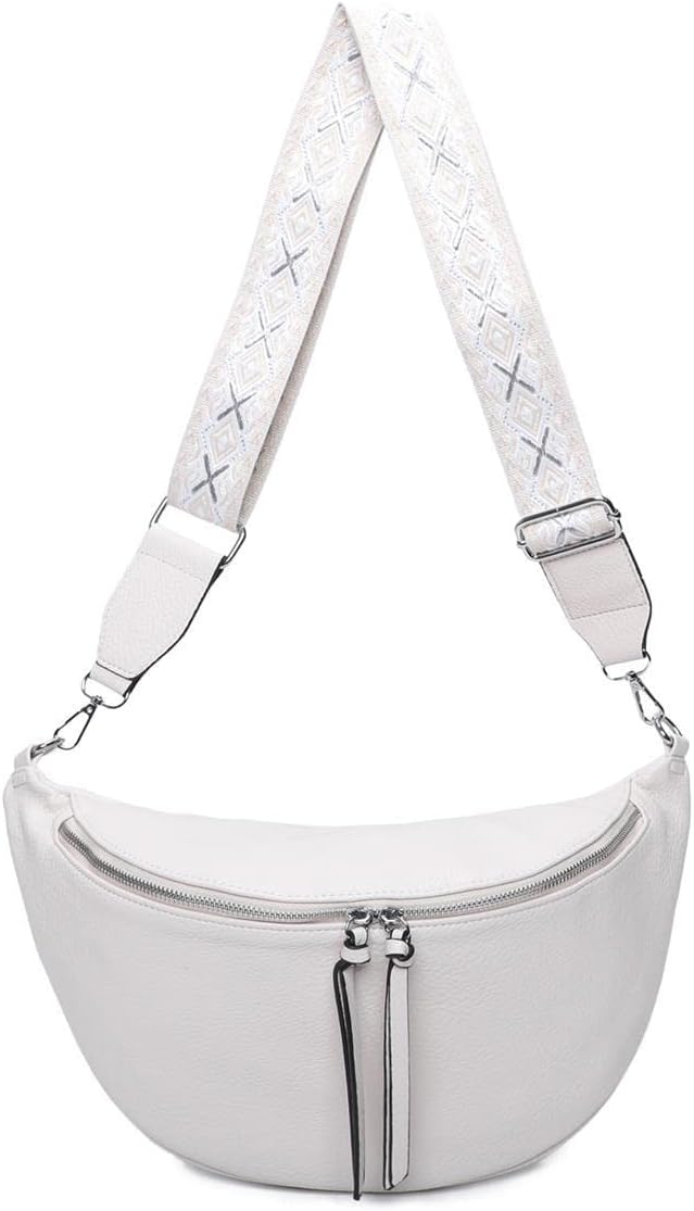 OBC Damen Tasche Crossbody Brusttasche Hüfttasche Schultertasche Umhängetasche Bauchtasche Gürteltas