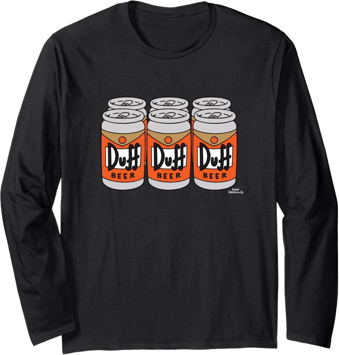 The Simpsons Duff Beer Six Pack Langarmshirt