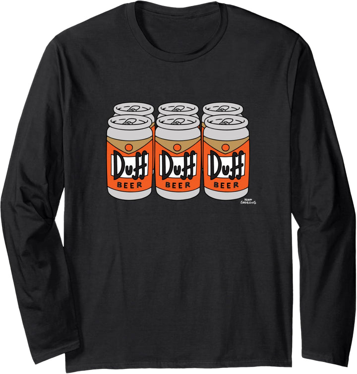 The Simpsons Duff Beer Six Pack Langarmshirt