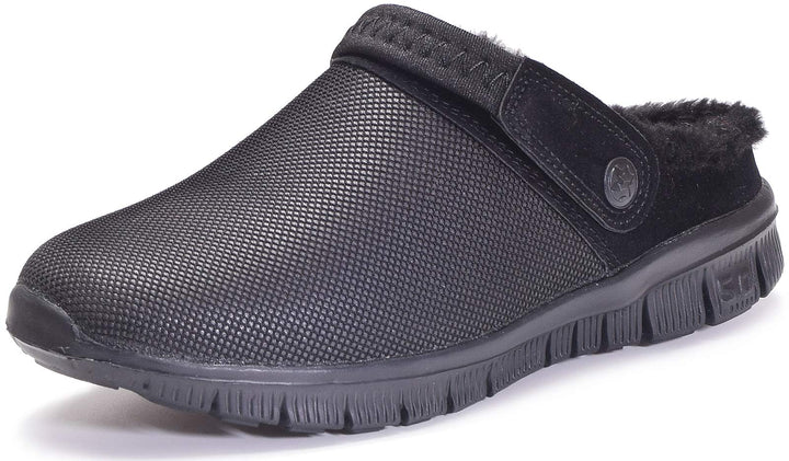 Eagsouni Clogs Hausschuhe Herren Damen Winter Gartenschuhe Haus Pantoffeln Warme Plüsch Gefüttert Ga