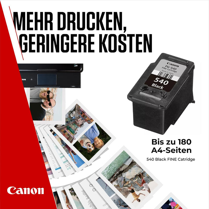 Canon Originaltinte PG-540, Grösse Standard, Schwarz, Plastikverpackung (alte Version) Veraltete Kun