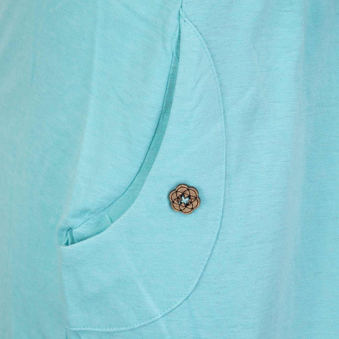 Ragwear Tag Kleid S Aqua, S Aqua