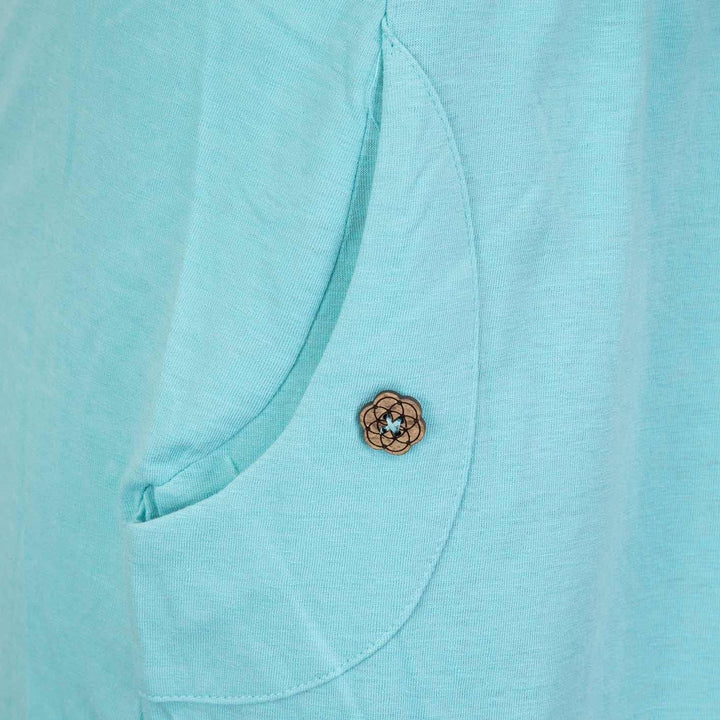 Ragwear Tag Kleid S Aqua, S Aqua