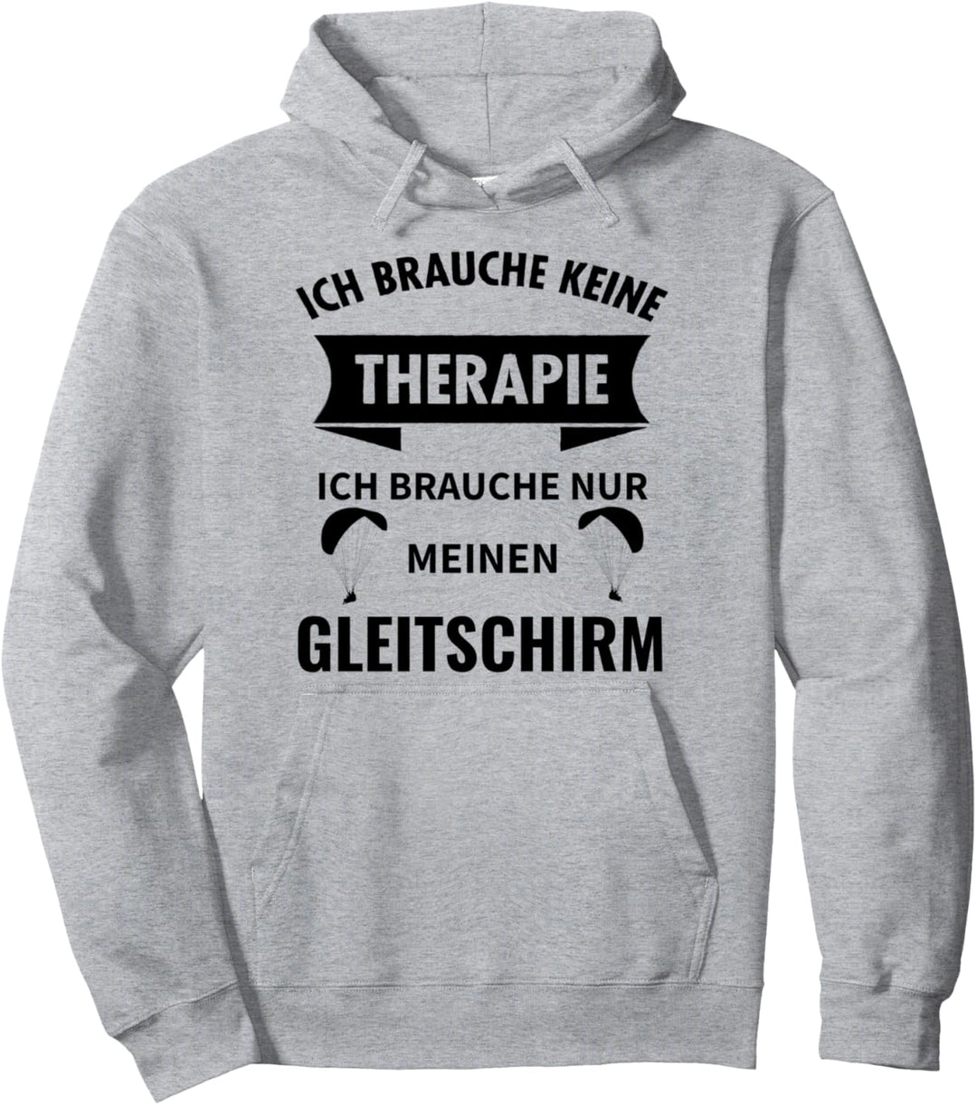 Gleitschirm Therapie Flieger Paragleitschirm Fliegen Herren Pullover Hoodie