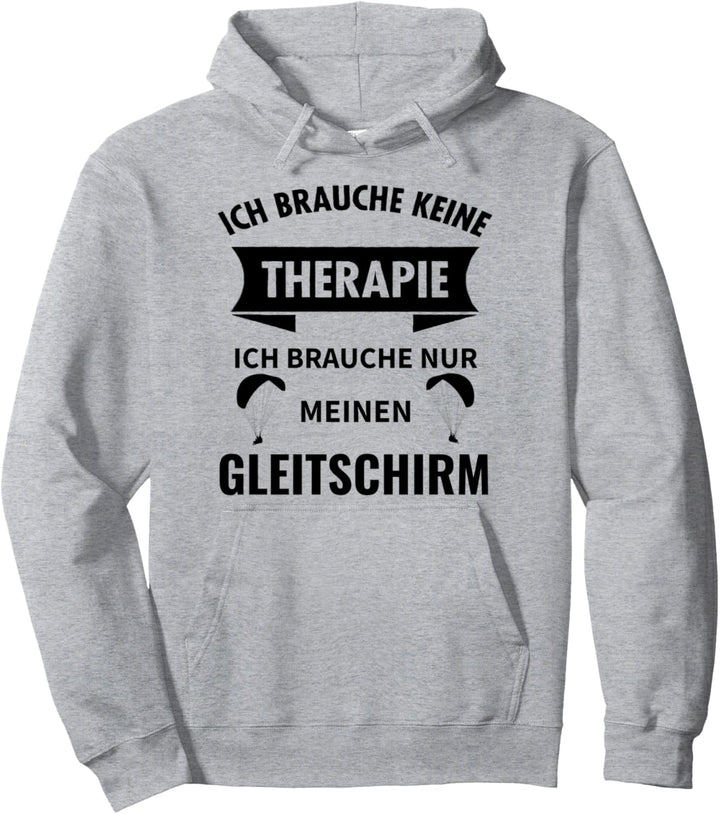 Gleitschirm Therapie Flieger Paragleitschirm Fliegen Herren Pullover Hoodie