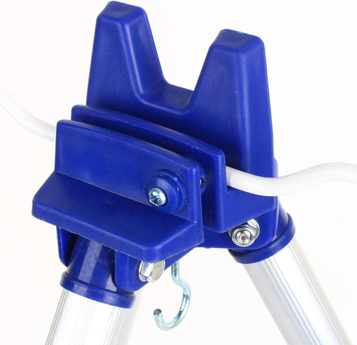 lyrlody Faltbare Angelruten aus Aluminium, Stativruten-Caddy, Tragbarer Angelrutenhalter und Träger,