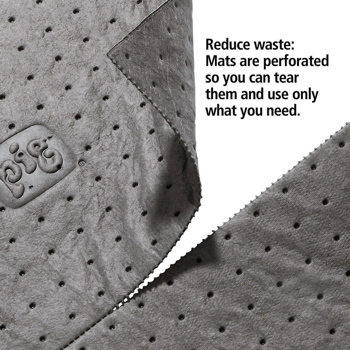 New Pig MAT251 PIG Universal-Matte, 37,1 l Saugfähigkeit, 33 cm Länge x 25 cm Breite, 100 Matten/Spe