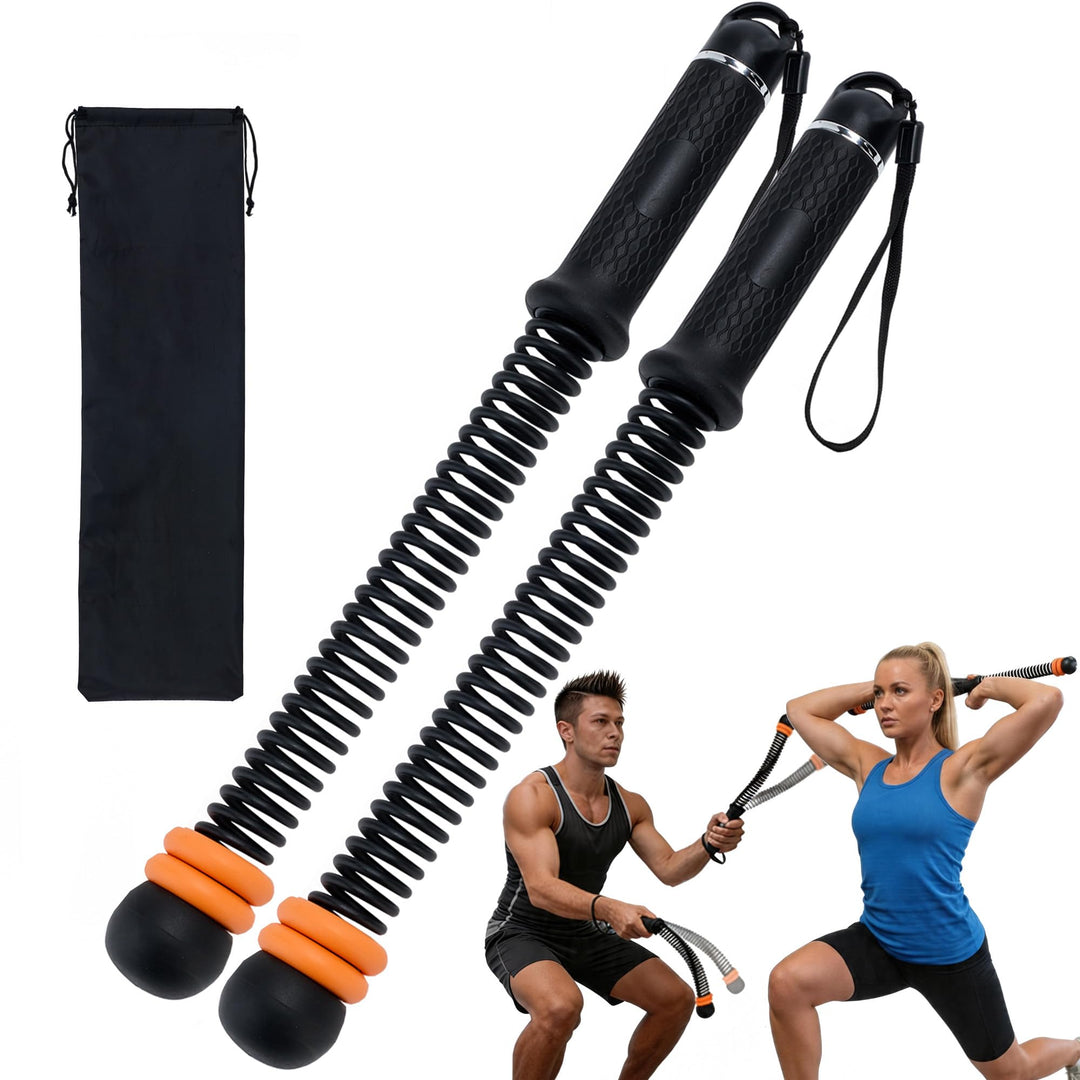 Weighted Battle Rope Without Rope 2 Pack Quiet Adjustable Ropeless Battle Ropes for full Body Traini