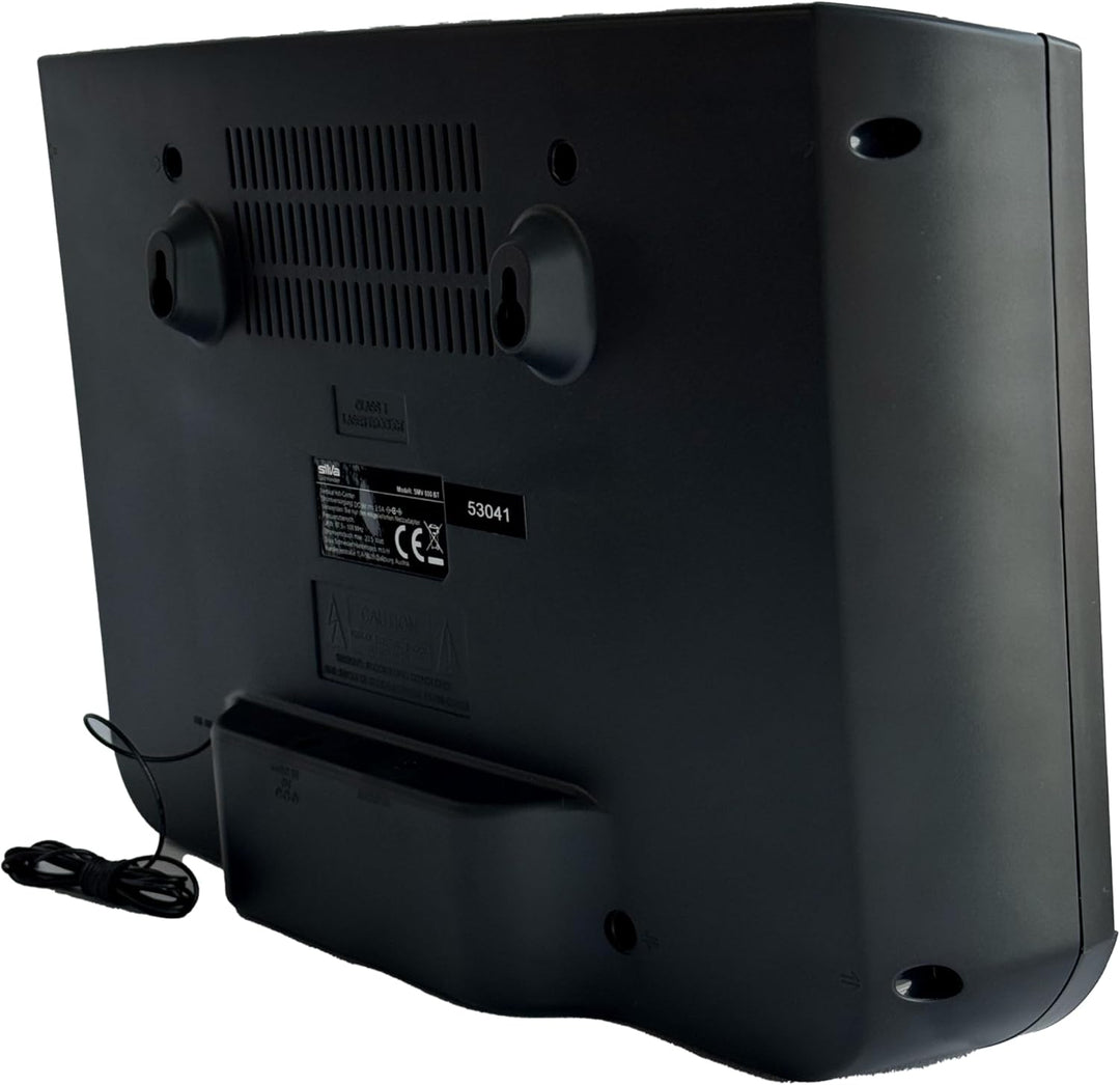 Silva Schneider SMV 800 BT Vertikal HiFi- Center, Radio, Bluetooth, CD, AUX-IN, X-Bass Funktion, Uhr