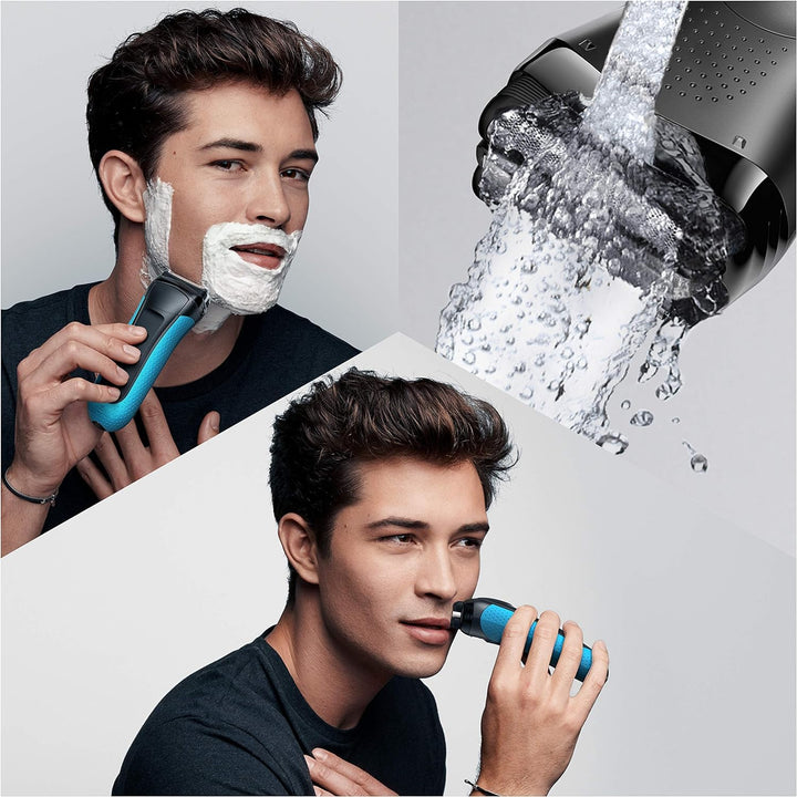 Braun Series 3 ProSkin Elektrorasierer, Trimmer, Rasierer Herren Elektrisch, mit Reise-Etui, Geschen