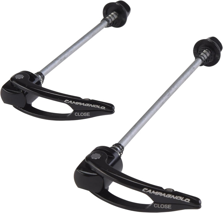 Campagnolo Unisex – Erwachsene Schnellspann-Set-07479272 Schnellspann-Set, Schwarz/Silber, Einheitsg