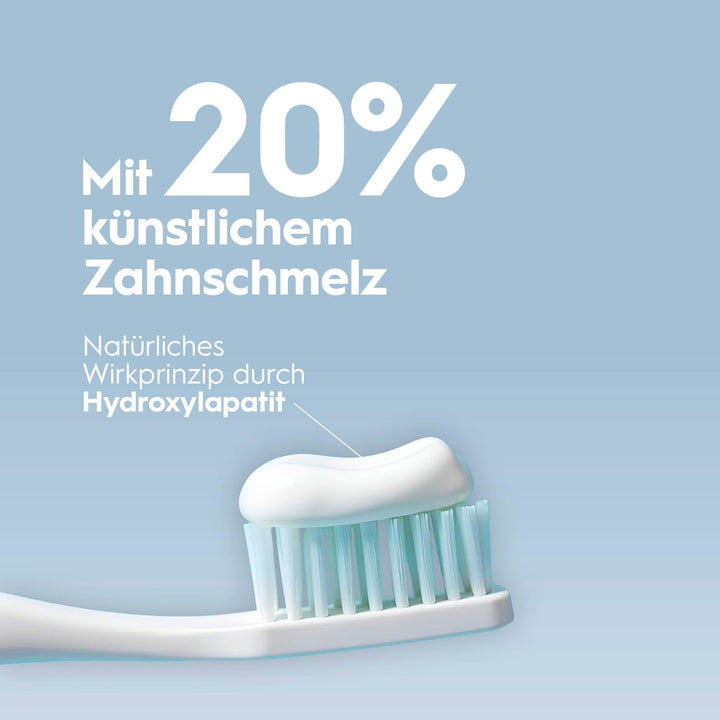 Bioniq® Repair-Zahncreme - 6 x 75 ml - reparierende Zahnpasta mit künstlichem Zahnschmelz, ohne