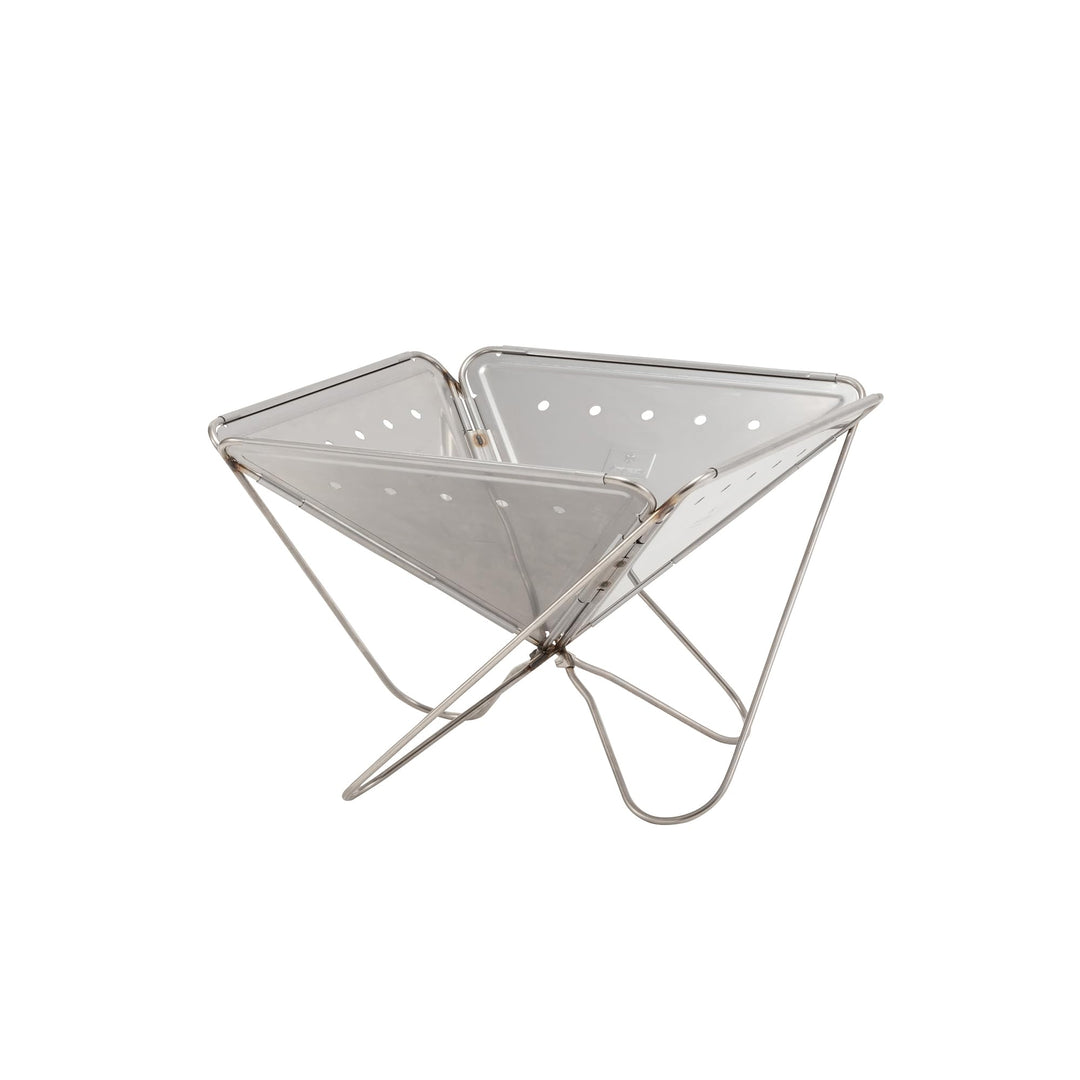 Snow Peak Pack & Carry Fireplace, XL, tragbare Feuerstelle, faltbarer japanischer Outdoor-Grill für