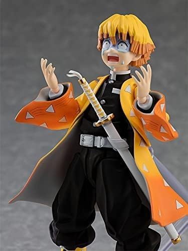 Max Factory Demon Slayer Zenitsu Agatsuma Figur Figma, 13 cm