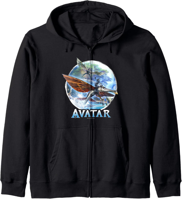 Avatar: The Way of Water Banshee Flight Water Circle Kapuzenjacke