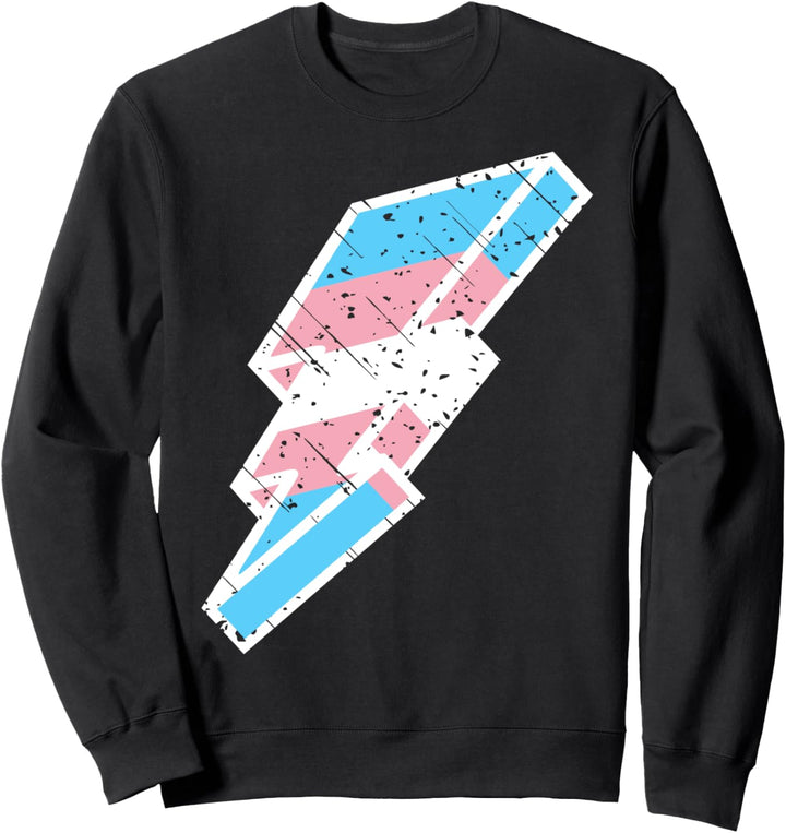 Tansexual Stolz Blitz Blitz niedlich Trans LGBTQ Parade Sweatshirt