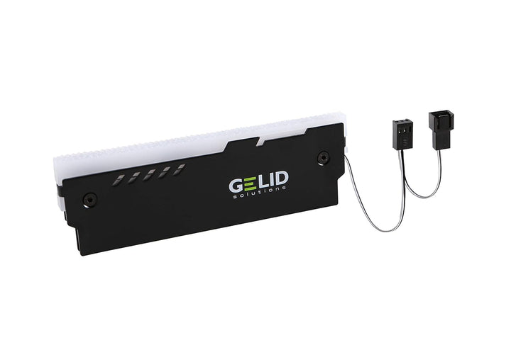 Gelid Solution Lumen RGB RAM Memory Cooling Kit 2 Stück – vollautomatischer RGB-Modus – doppelseitig