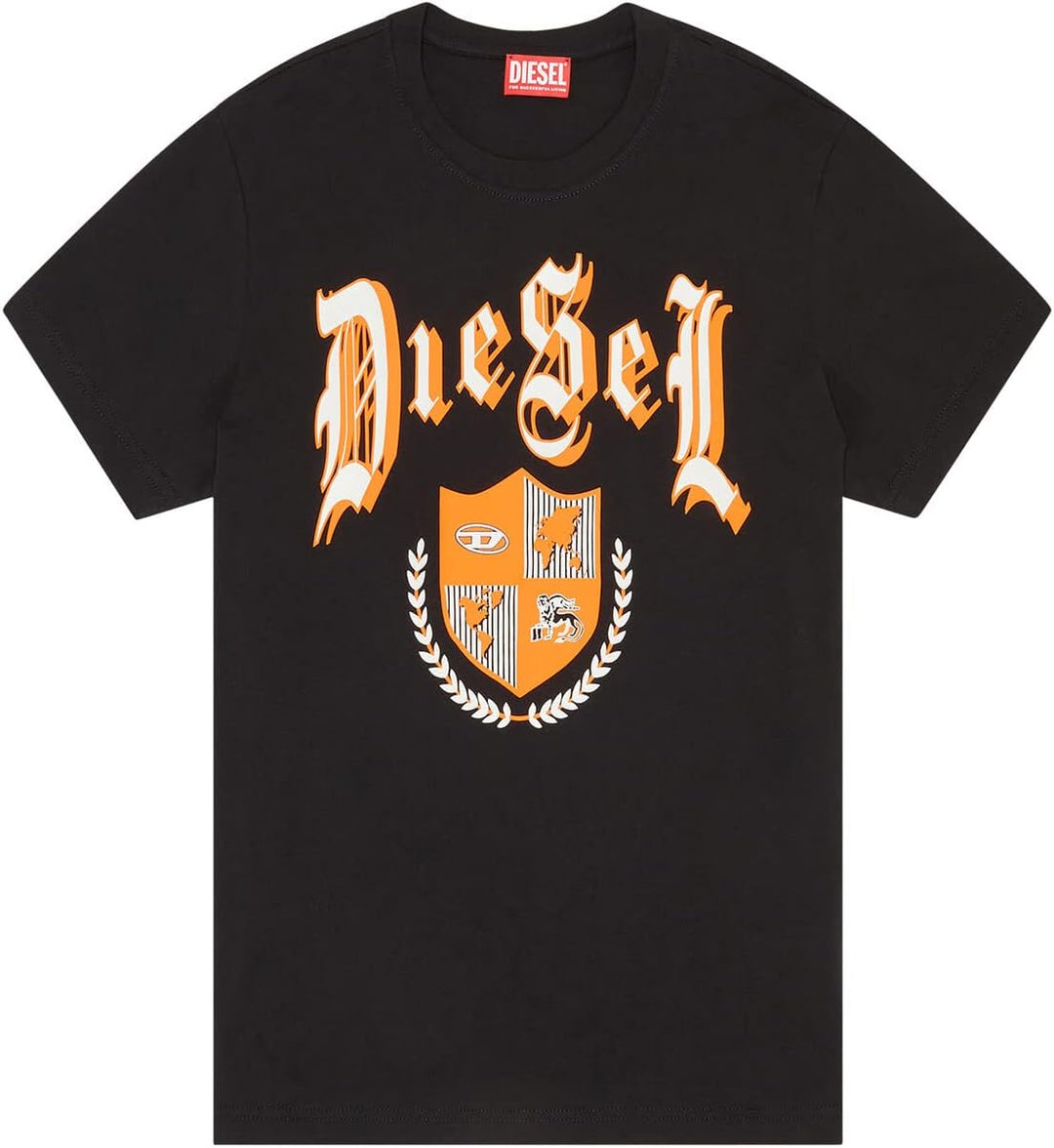 Diesel Herren T-Shirt M 9xx-0grai, M 9xx-0grai