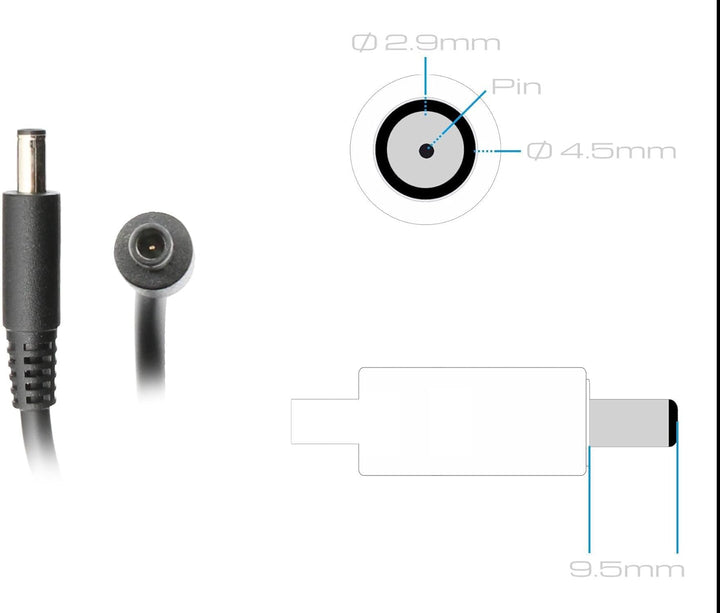 Dell 0MGJN9 Original Netzteil 65 Watt für Vostro 15 (3568), (5568), Inspiron 15 (3567), (3590), 17 (
