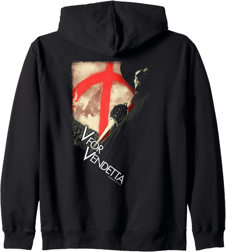 V for Vendetta Army Kapuzenjacke