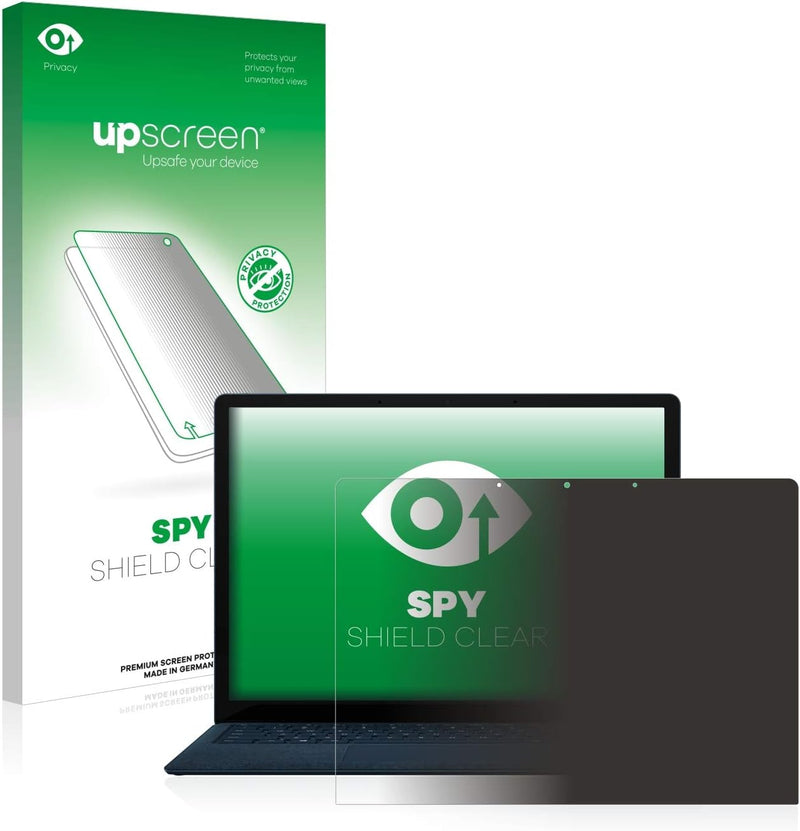 upscreen Anti-Spy Blickschutzfolie für Microsoft Surface Laptop 3 13.5" Privacy Screen Displayschutz