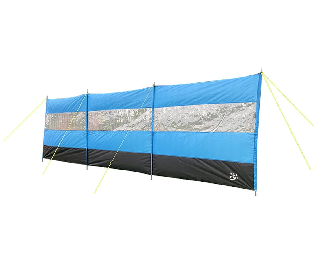OLPRO Outdoor Leisure Products Compact Vision Windschutz blau, blau