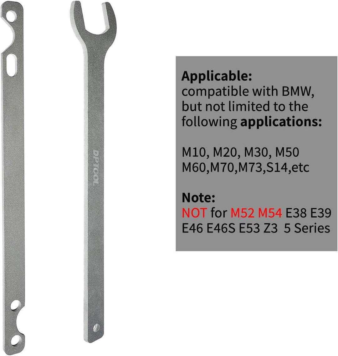 DPTOOL 32mm-Kfz-Lüfterkupplungsmutternschlüssel und Wasserpumpenhalter-Werkzeug für BMW