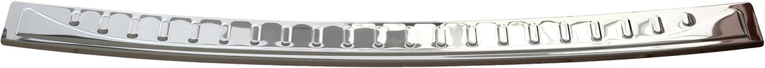 RECAMBO Ladekantenschutz Edelstahl Hochglanz poliert, Chrom Look - kompatibel für VW Passat B8 Limou
