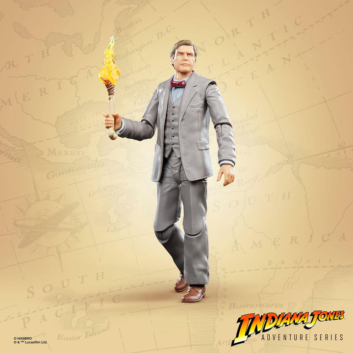 Hasbro Indiana Jones und der letzte Kreuzzug Adventure Series Indiana Jones (Professor), 15 cm gross