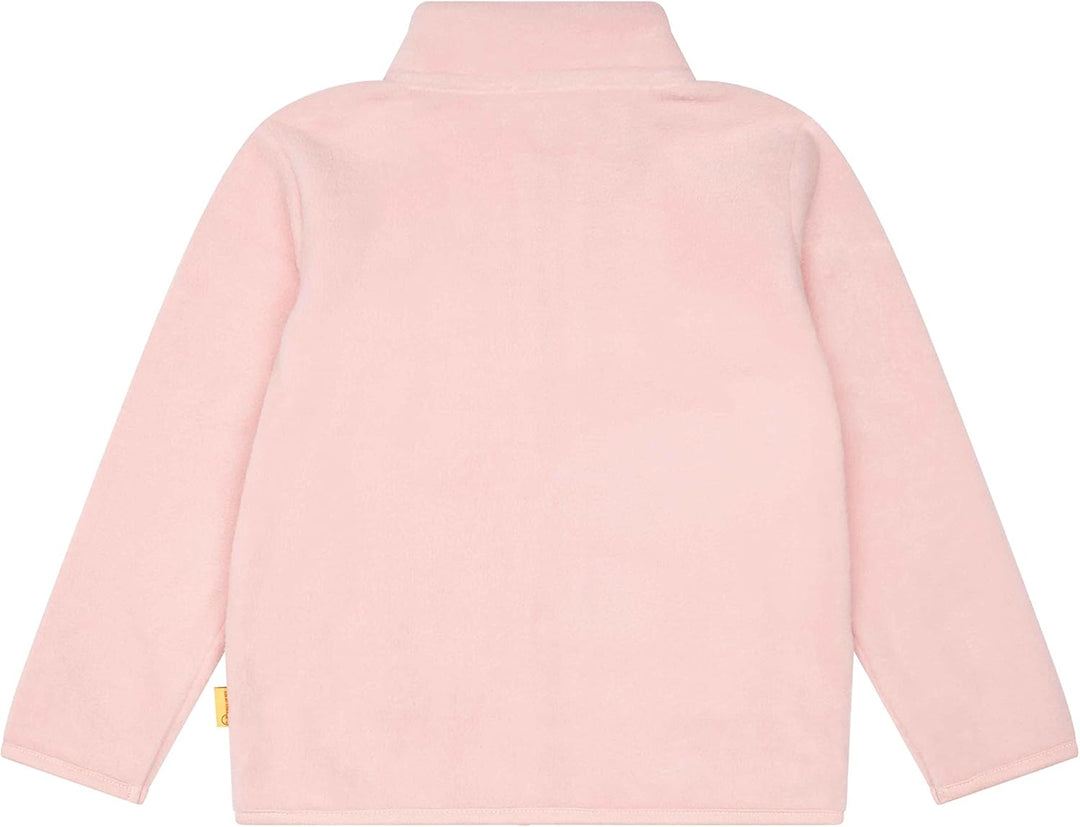 Steiff Unisex Kinder Fleecejacke Ohne Kapuze Jacke 92 SILVER PINK, 92 SILVER PINK