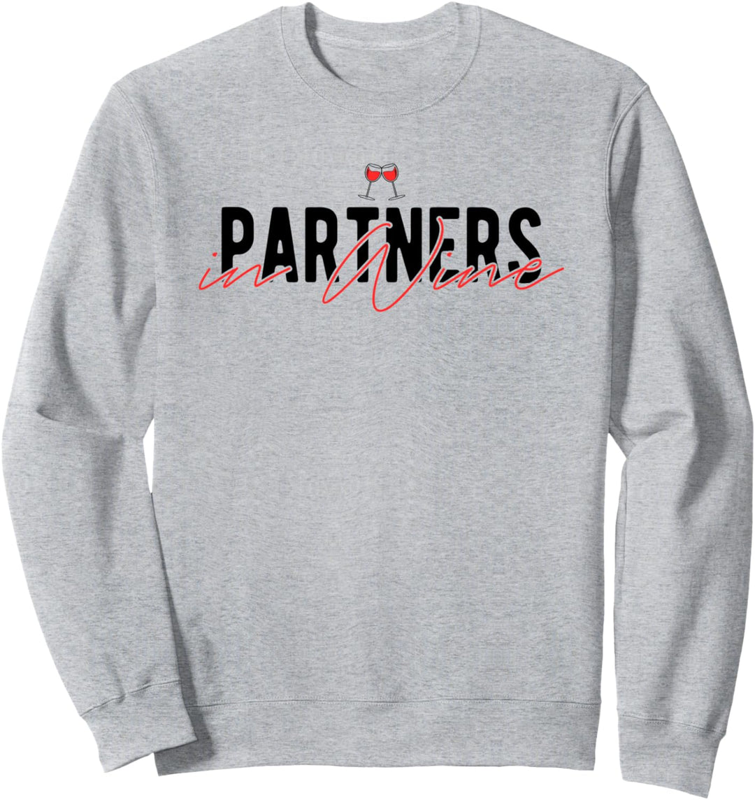 Statement Lustiger Wein Spruch Weinfest Weinkenner Geschenk Sweatshirt