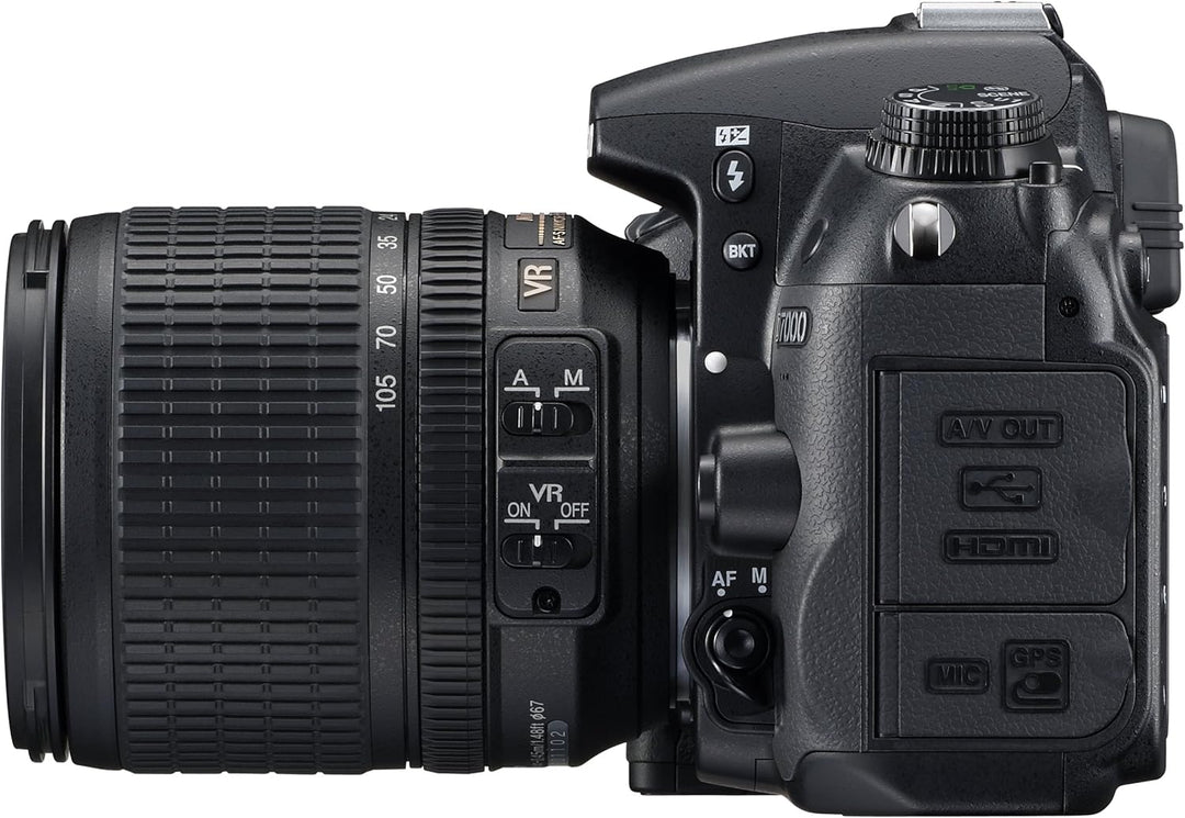 Nikon D7000 SLR-Digitalkamera (16 Megapixel, 39 AF-Punkte, LiveView, Full-HD-Video) Kit inkl. AF-S D
