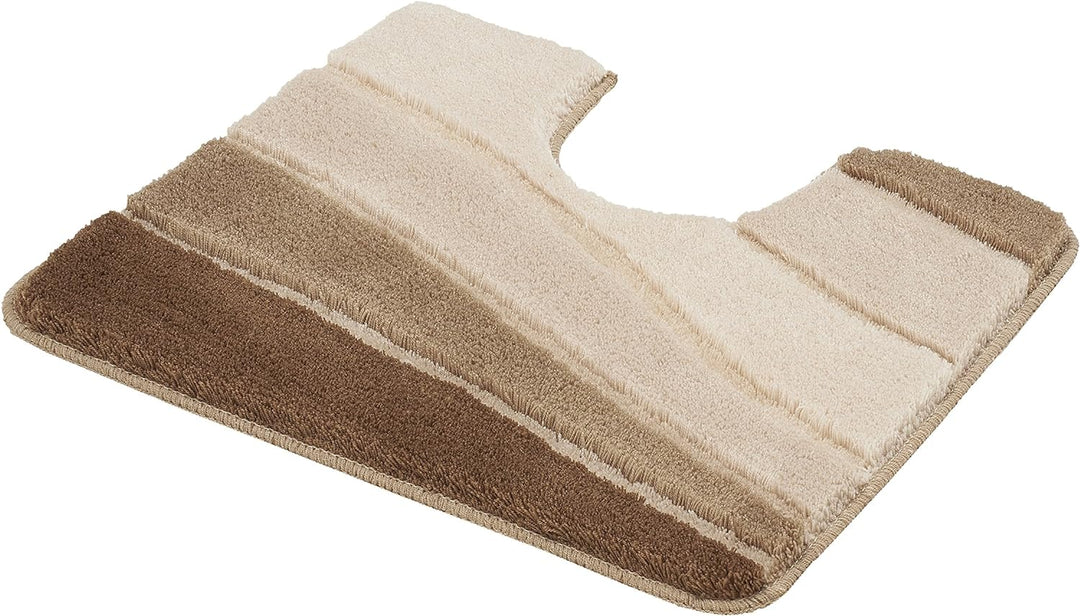 Meusch WC-Vorleger Ocean hellgrau 55 x 50 cm 55 x 50 cm Taupe, 55 x 50 cm Taupe