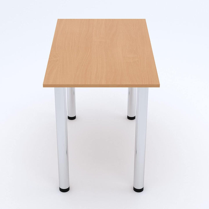 mikon 60x40 | Esszimmertisch - Esstisch - Tisch mit Chrombeinen - Küchentisch - Bürotisch | BAYERISC