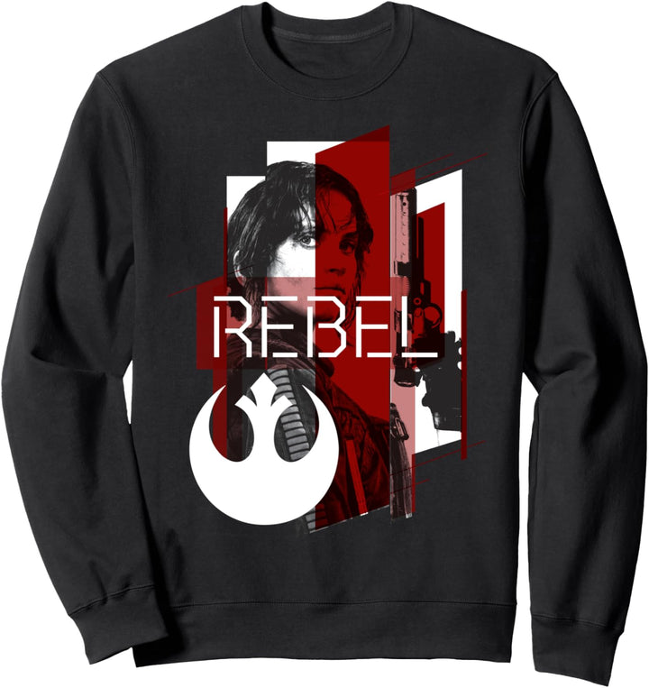 Star Wars Rogue One Jyn Geometric Rebel Emblem Sweatshirt