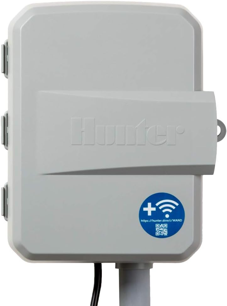 Hunter Industries Hydrawise X2 4-Stationen Bewässerungsregler für den Aussenbereich (X2-400), 4-Stat