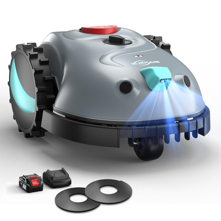 V100 Mähroboter ohne Begrenzungskabel, mit Vision Navigation, Spiralschnitt, 150 Hinderniserkennung,
