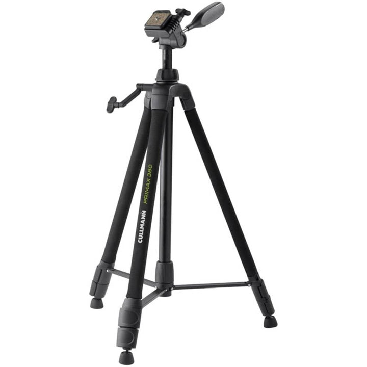 CULLMANN - 51381 - Primax 380 Dreibein-Kurbelstativ inkl. 3-Wege-Kopf mit Kamera-Schnellkupplung (1/