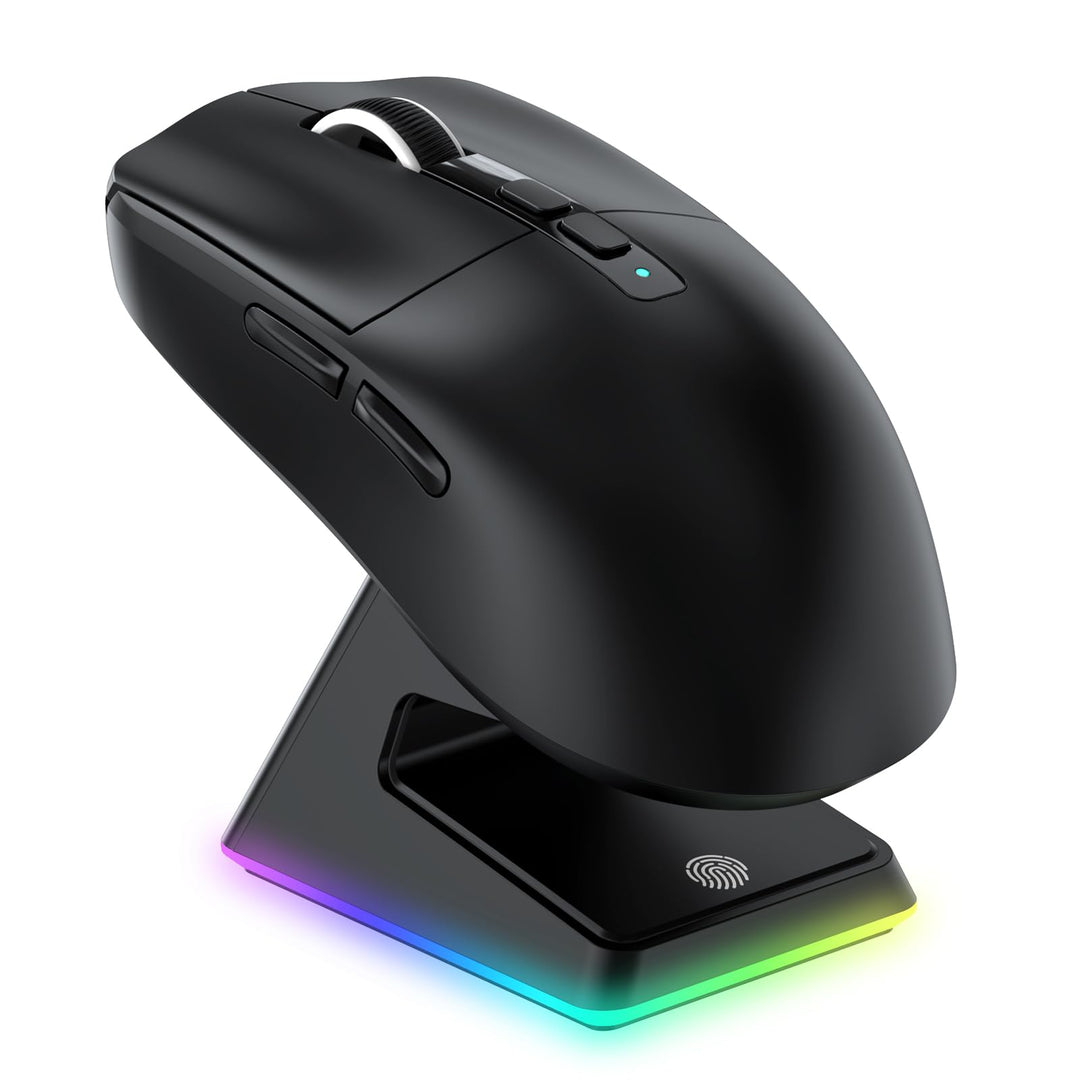 VGN Game Power Attack Shark X6 Superlight Kabellose Gaming-Maus mit RGB Ladestation, 49g Ultraleicht